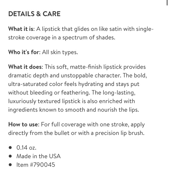 Nars Annabella Discontinued Audacious Lipstick - Picture 9 of 12